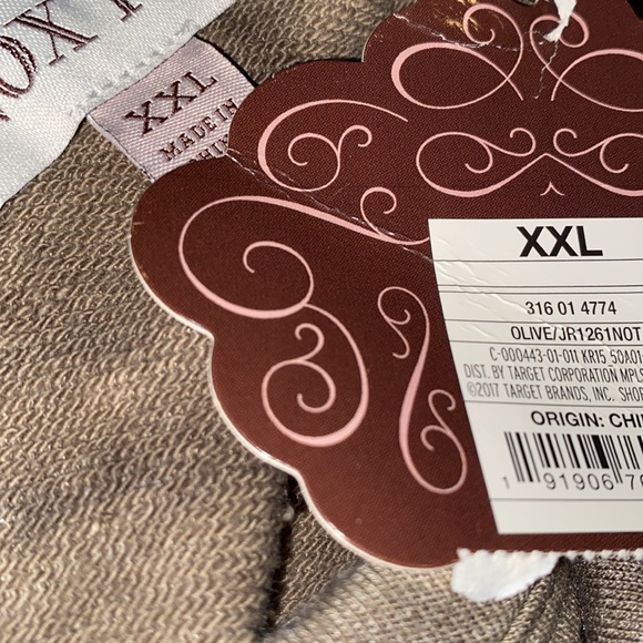 NEW green tie dye ruffle sweatshirt XXL - Picture 4 of 8